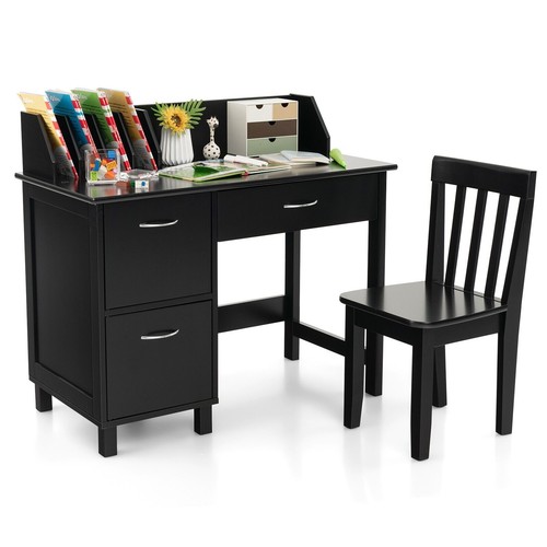 Kids desk and chair set - and, wooden