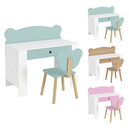 Kids desk and chair set - desk,