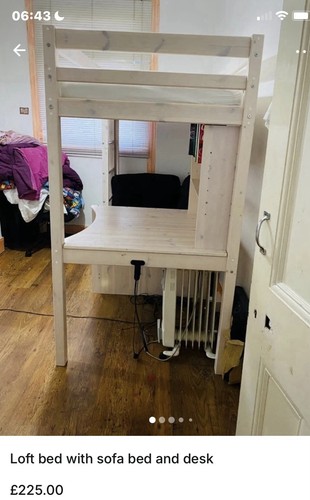 Loft bed with sofa - loft,