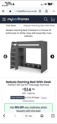 Mybedframes nebula gaming - nebula,