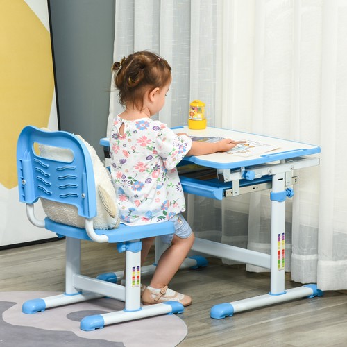 Homcom kids desk and chair - homcom,