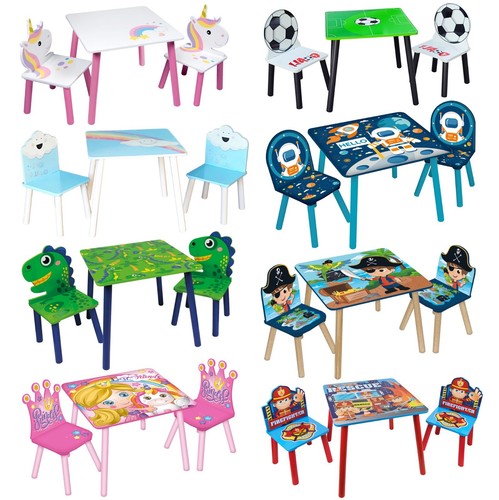 Kids wooden table - &, 2