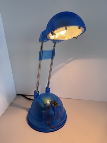 Ikea adjustable blue desk - adjustable,