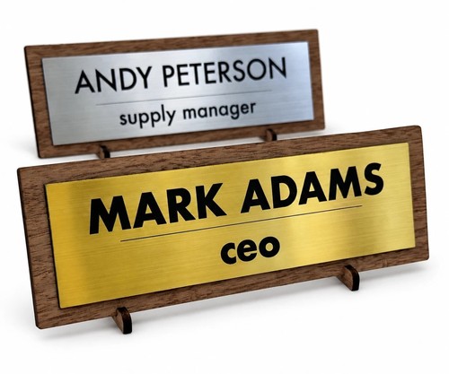 Personalised acrylic office - personalised,