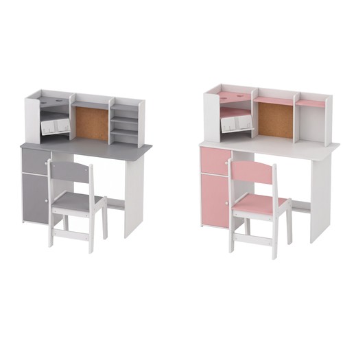 Kids desk and chair - and, w/