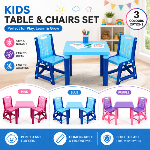 Kids table and chair - kids,