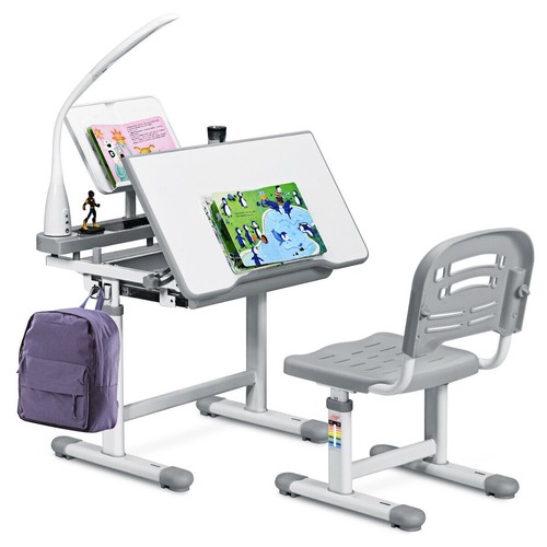 Kids study desk chair set - desk,