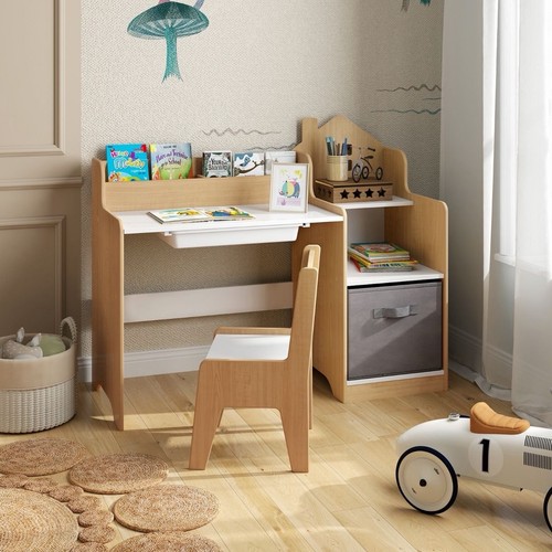 Kids study desk and chair - kids,