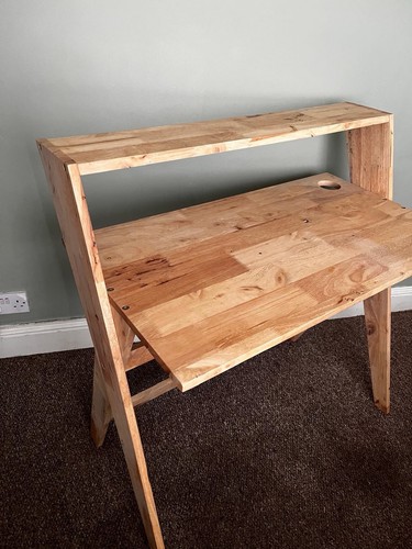 Handmade wooden desk - handmade,